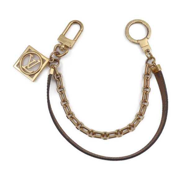 LOUIS VUITTON Brown Monogram Keyring - Picture 1 of 8